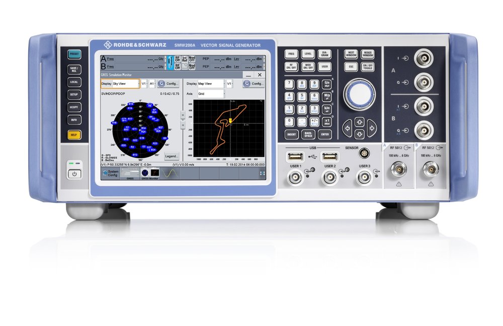 Nouveau simulateur GNSS haut de gamme de Rohde & Schwarz générant des scénarios de test très réalistes
